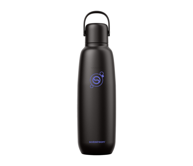 SodaStream Butelka termiczna Fizz&Go w kolorze czarnym 0,9l - 1533418 - zdjęcie